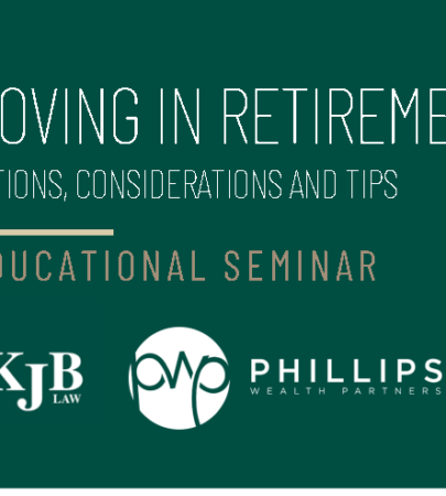 Moving in Retirement – Options, Considerations and Tips’